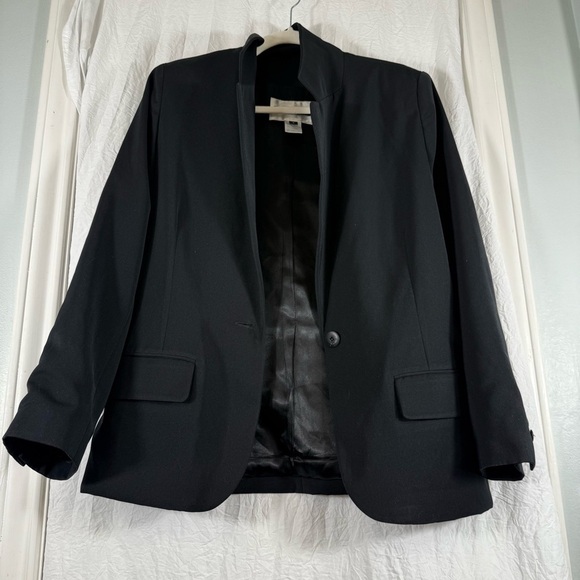 Votre Nom Paris Vintage Blazer Jacket Black FULLY LINED Designer Medium - Picture 1 of 11